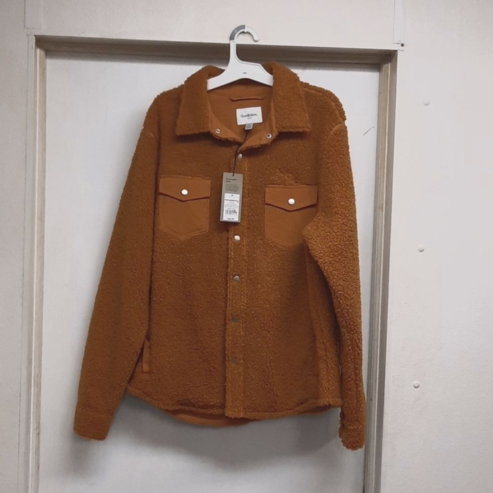 Mens full snap up jacket